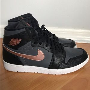 Air Jordan 1 High OG Bronze Medal Mens Shoes
